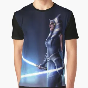 Ahsoka Tano Graphic T-Shirt - Star Wars Fan Art