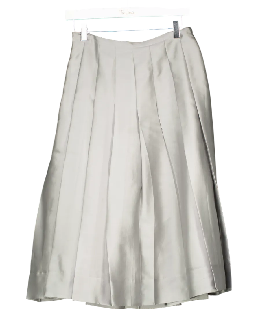 Arket Grey A-line Taffeta Skirt UK 8