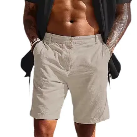 Comfortable and Breathable Men's Beach Shorts with Pocket