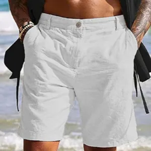 Comfortable and Breathable Men's Beach Shorts with Pocket