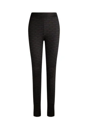 Comfy Leggings - Black/Brown