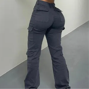 Dark Grey Cargo Pants