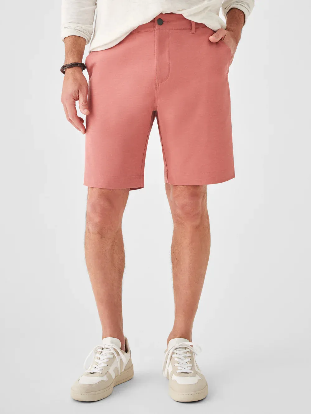 Faherty Men's Belt Loop All Day Shorts in Sunrose