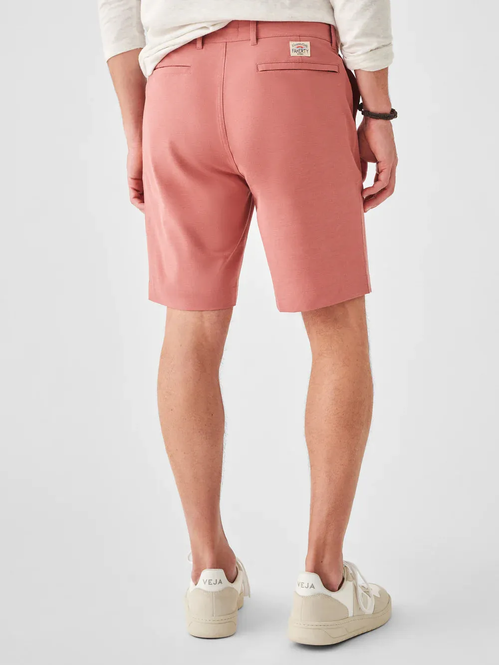 Faherty Men's Belt Loop All Day Shorts in Sunrose