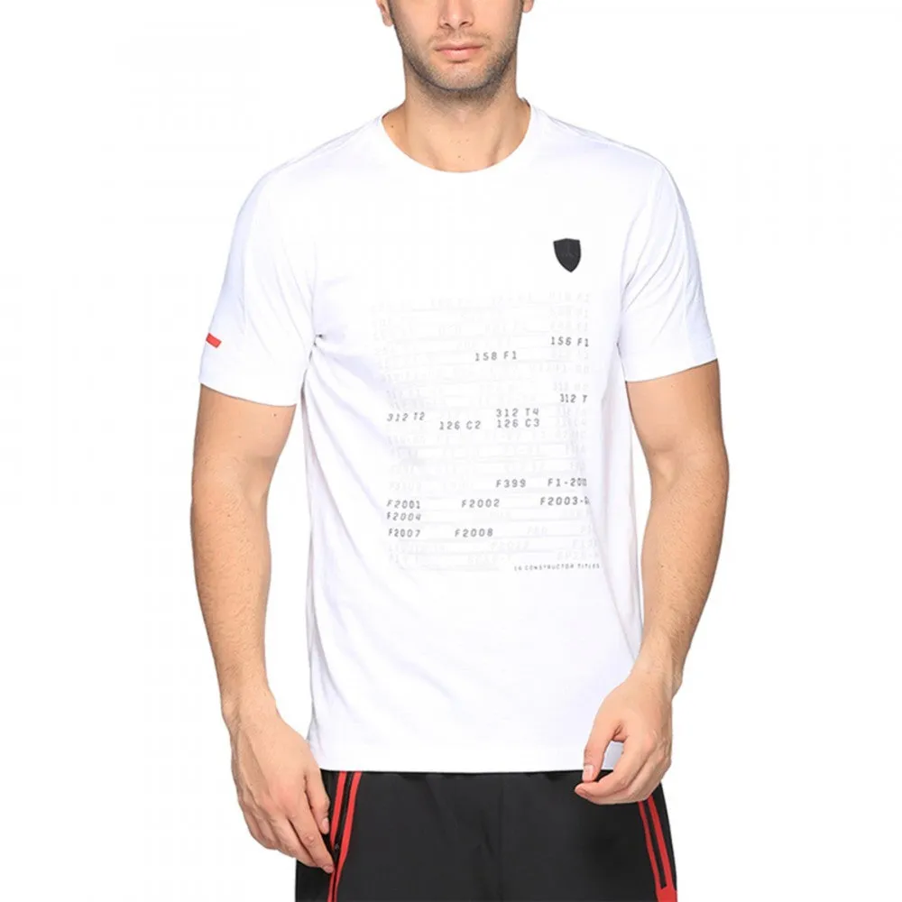 Ferrari T-shirt, Puma F1 Graphic, White, 2017