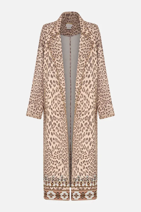 FLEECE TRENCH COAT