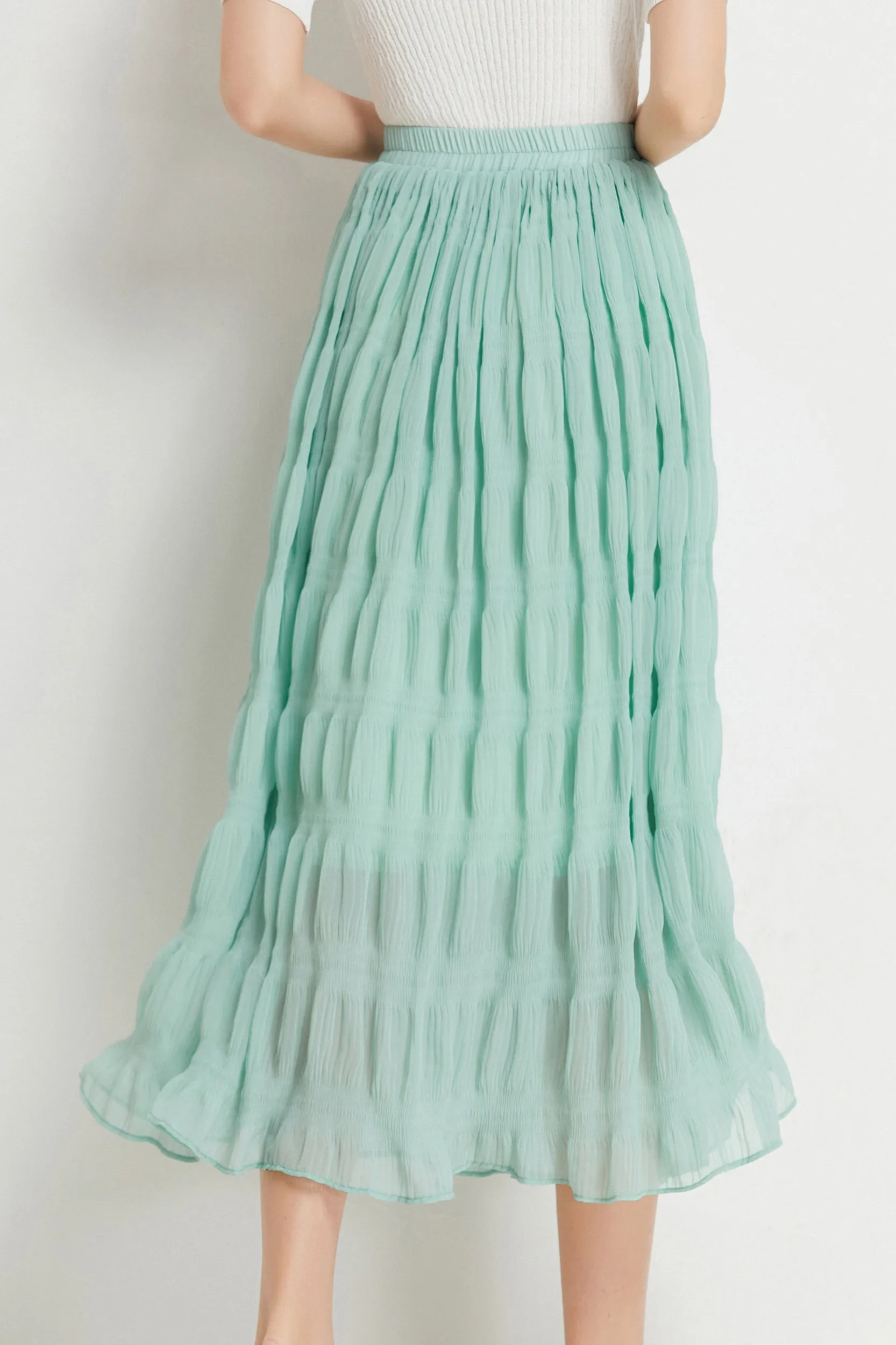 Gracie A-line Midi Skirt