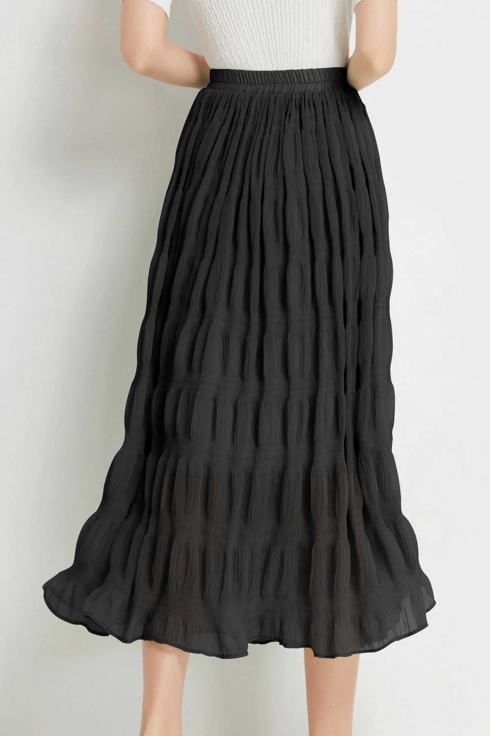 Gracie A-line Midi Skirt