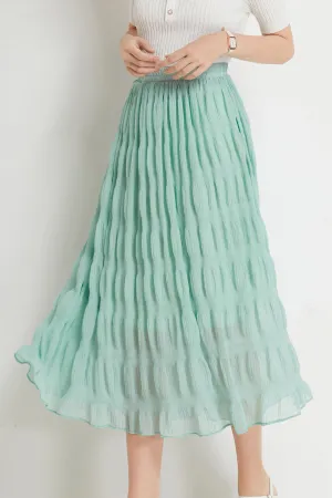 Gracie A-line Midi Skirt