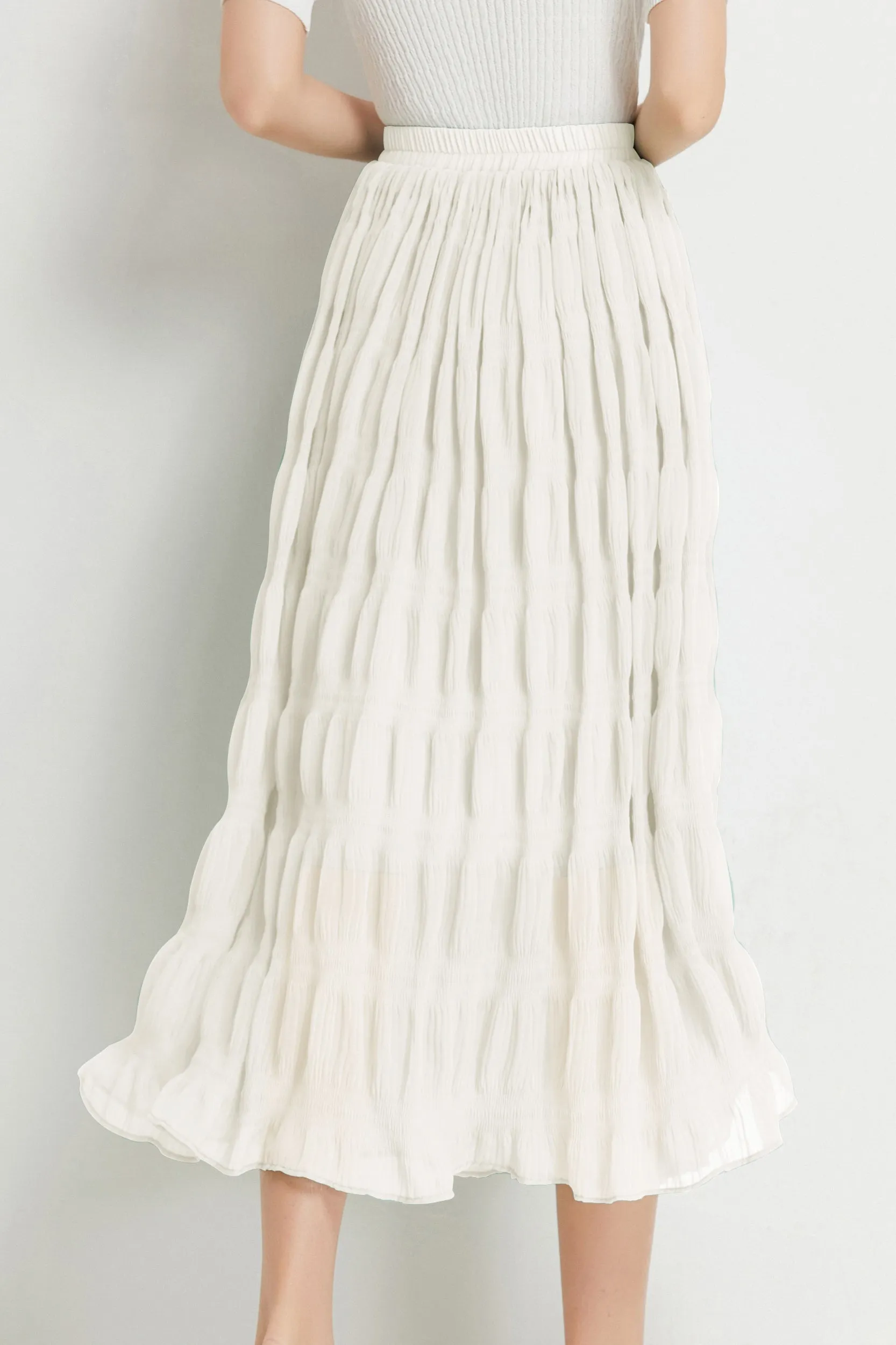 Gracie A-line Midi Skirt