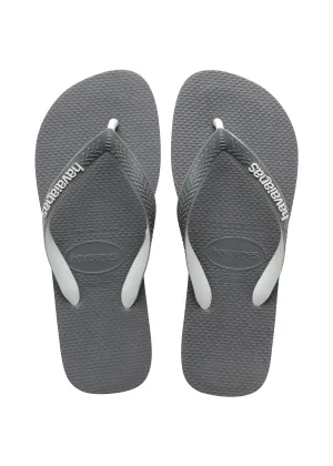 Havaianas Top Mix Flip Flops-Steel Grey/Steel Grey