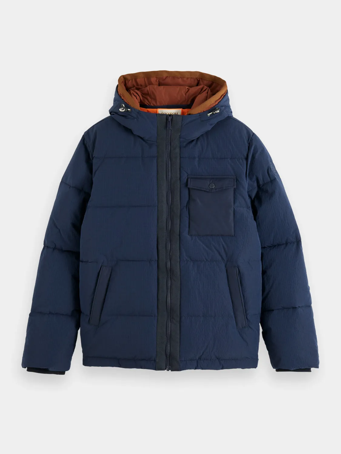 Hooded puffer jacket