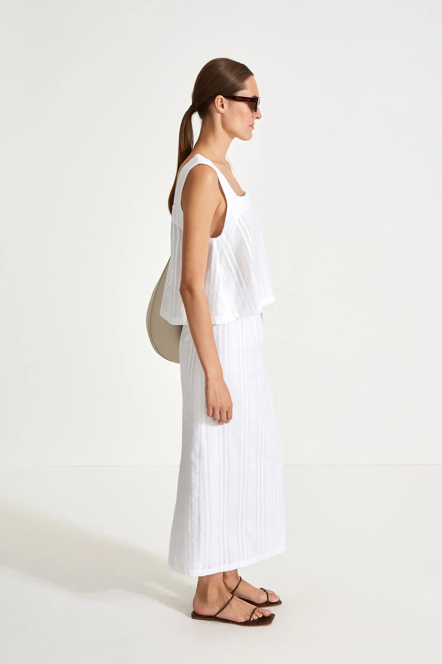 JANINA SKIRT - WHITE