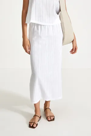 JANINA SKIRT - WHITE