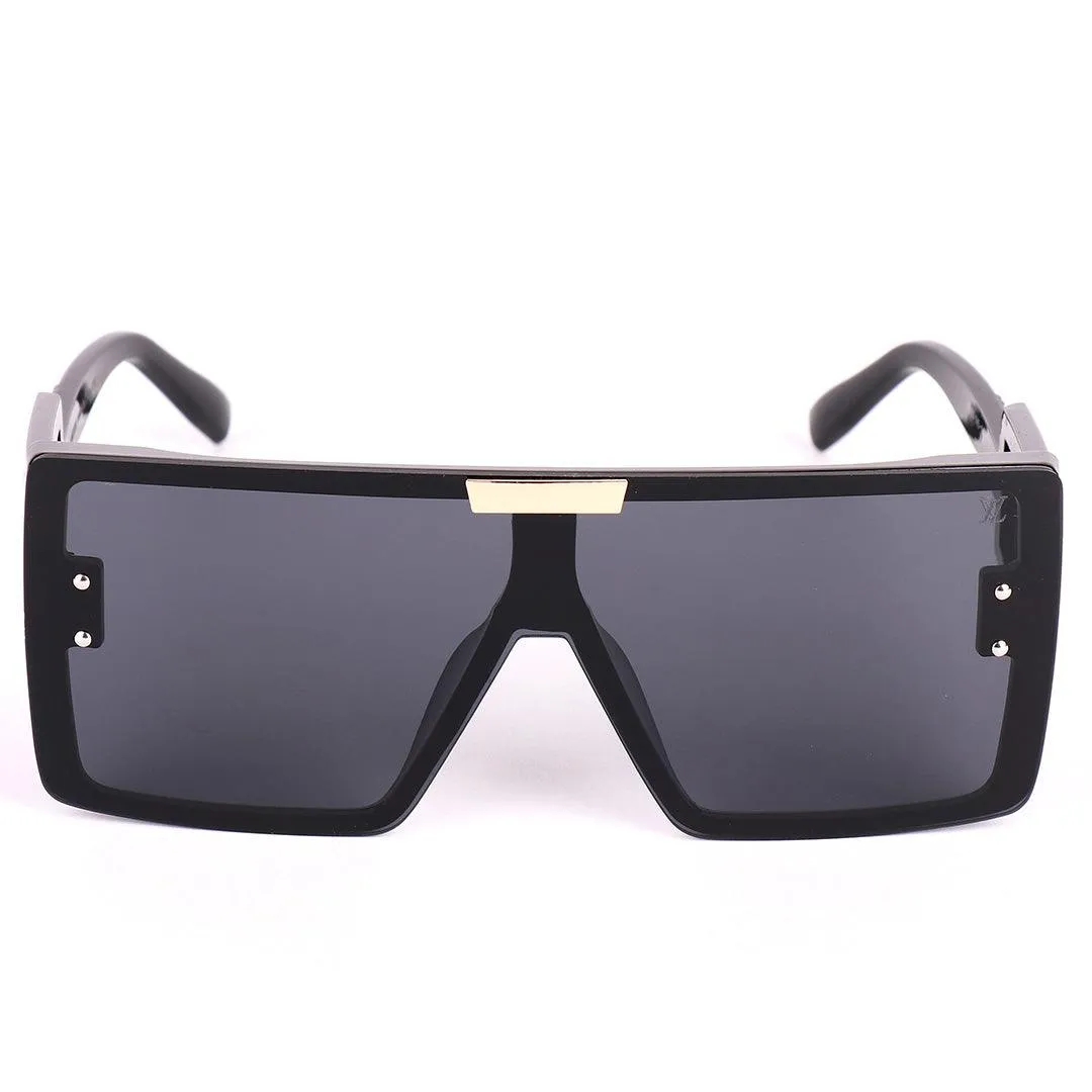LV Black Gold Gradient Evidence Sunglasses