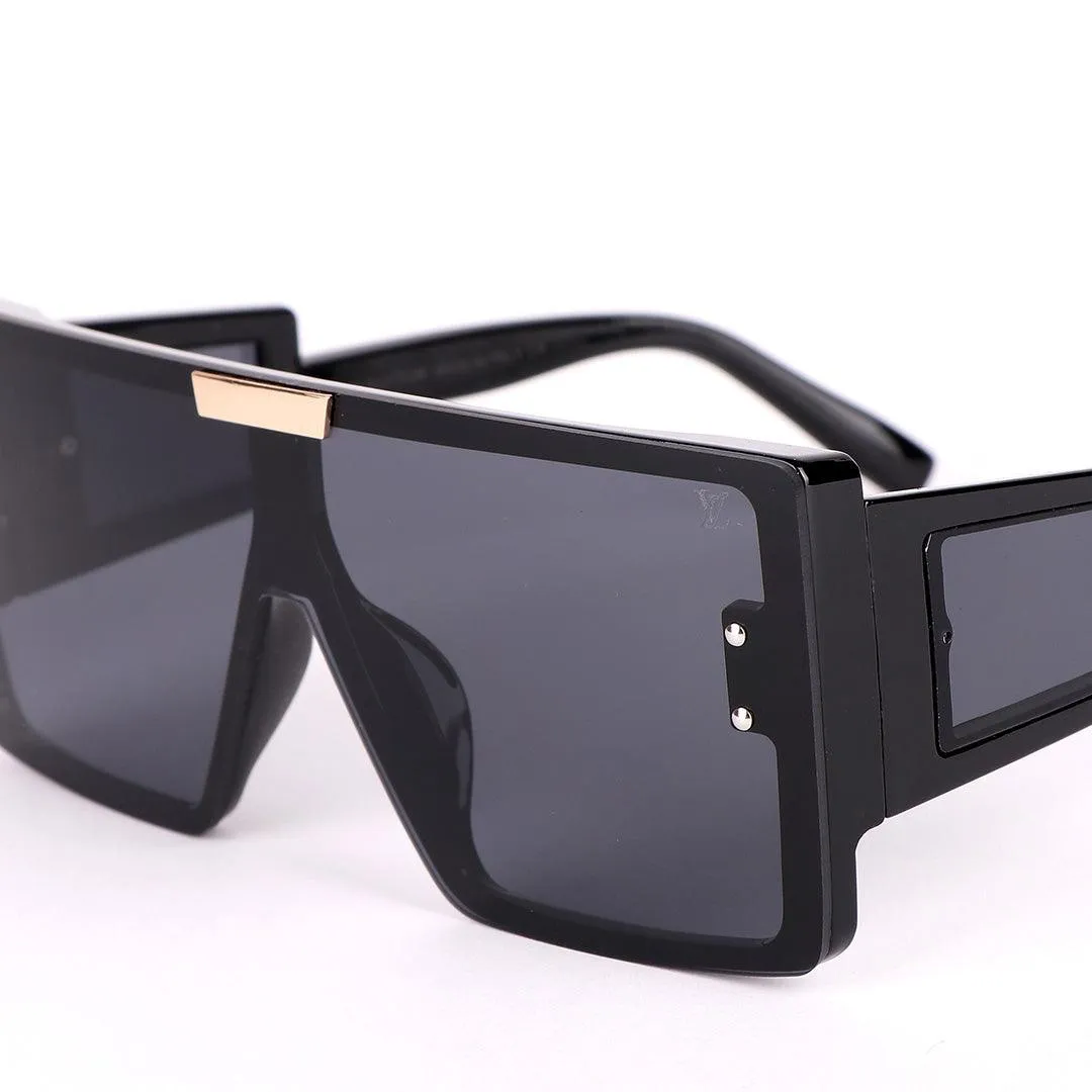 LV Black Gold Gradient Evidence Sunglasses