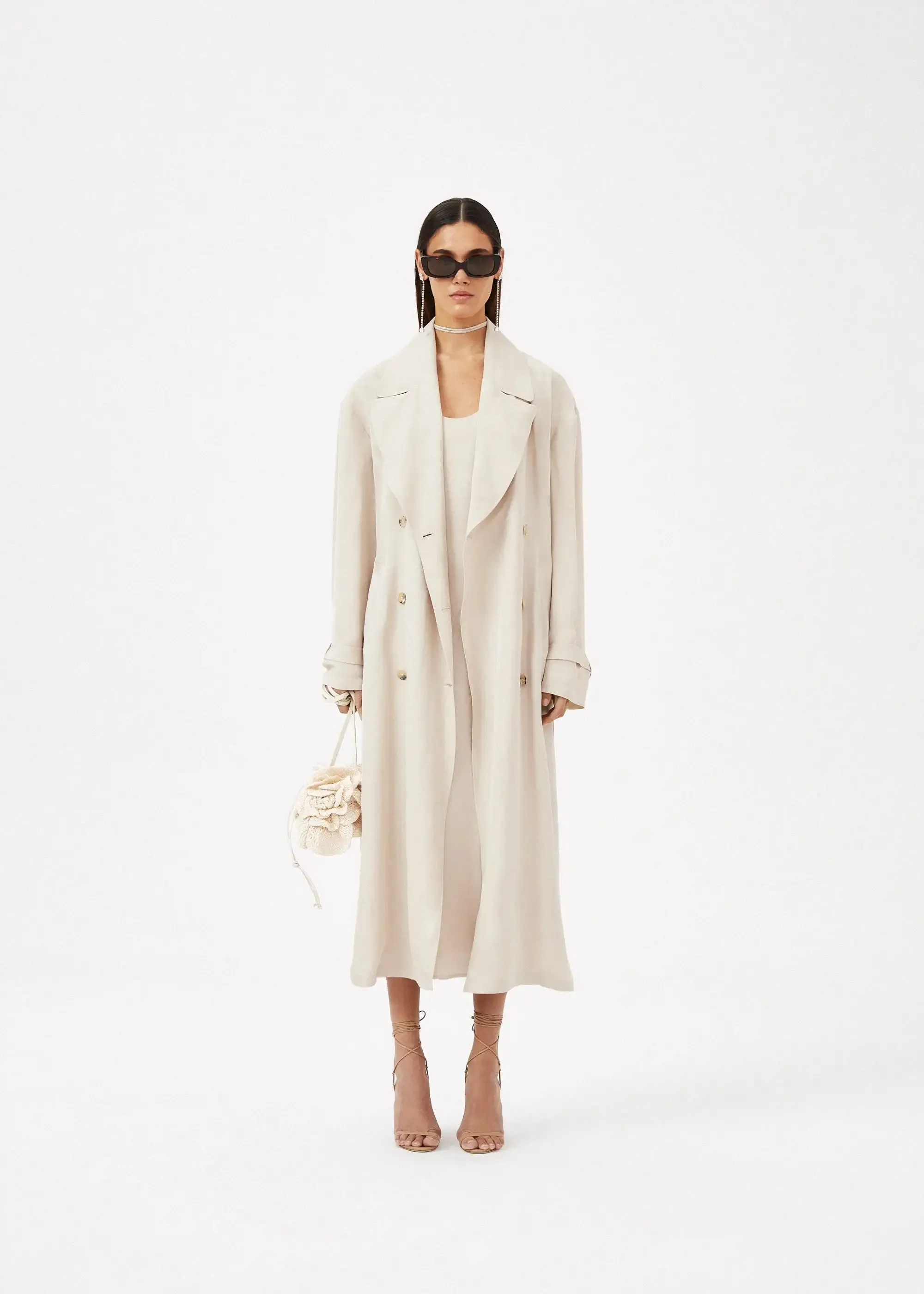 Magda Butrym Lightweight Relaxed Trench-Coat