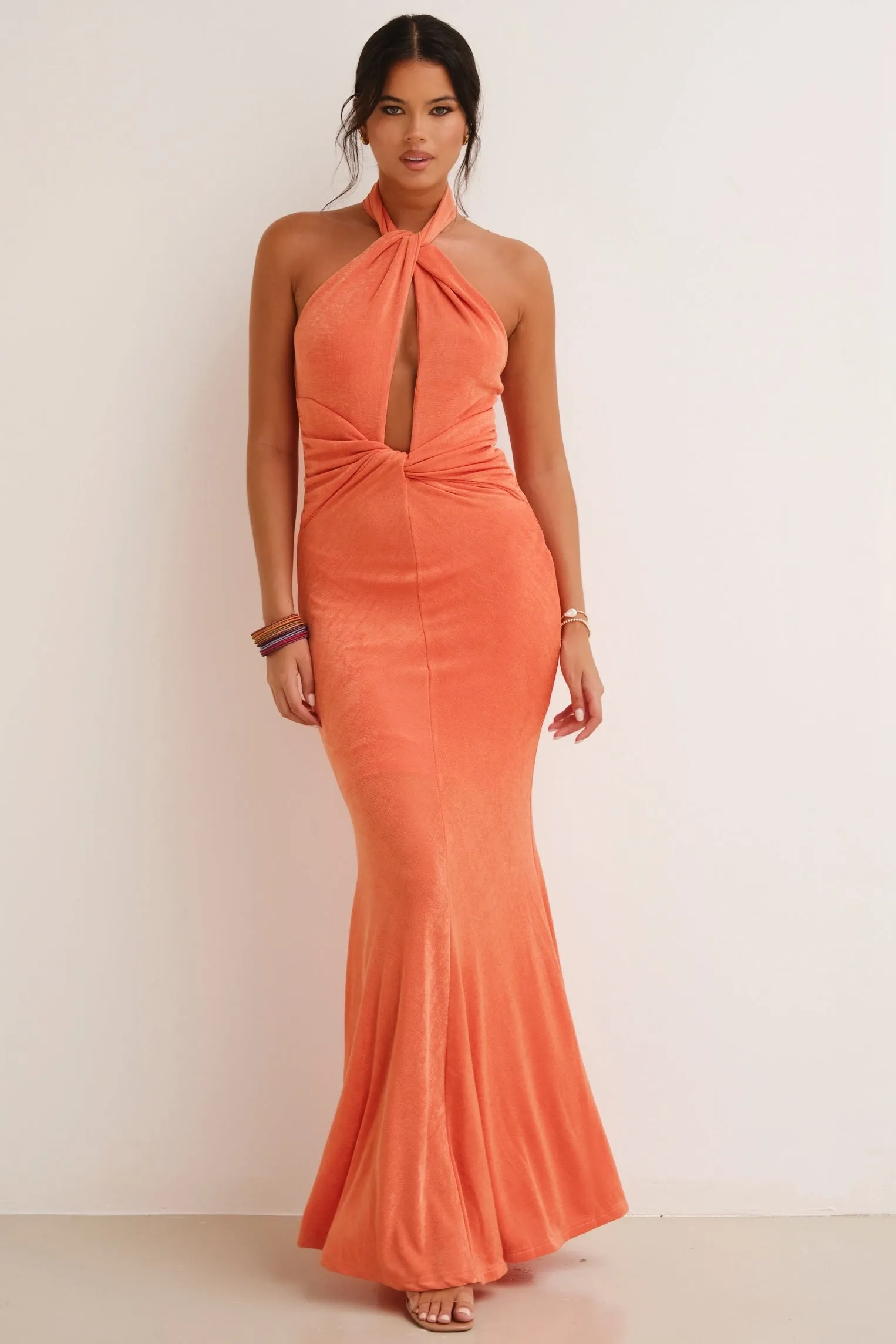 Malibu Maxi Dress Orange