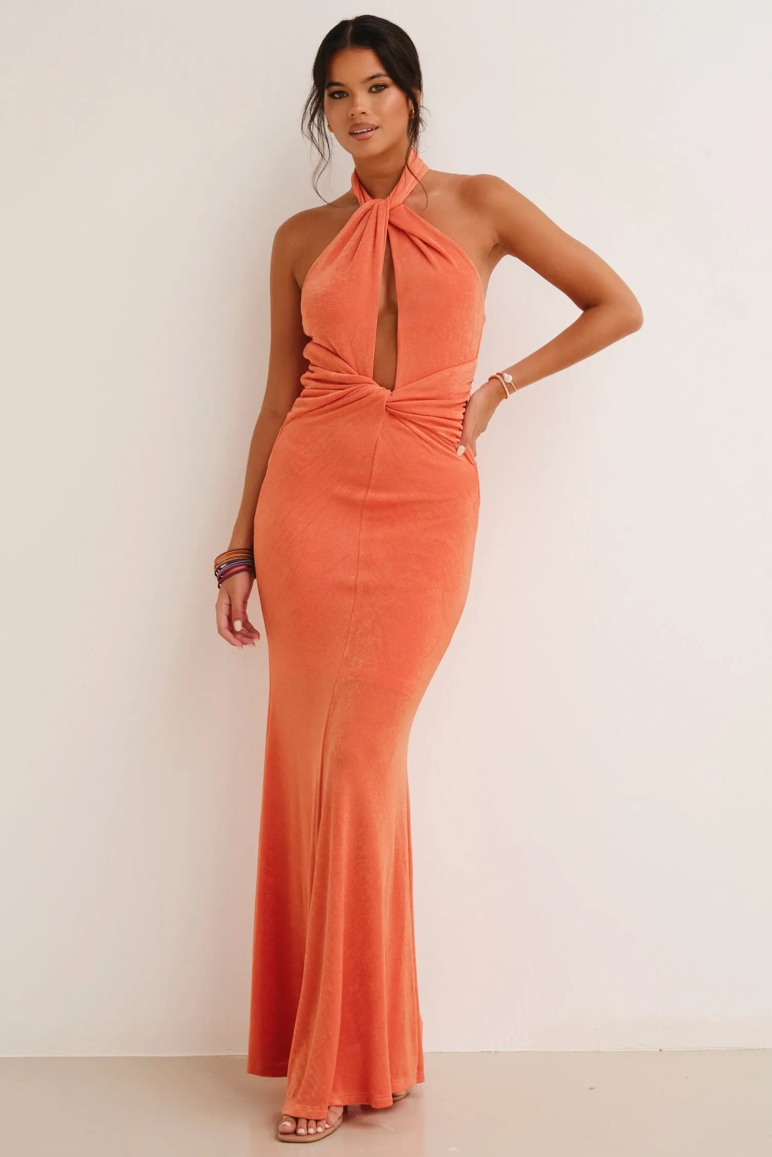 Malibu Maxi Dress Orange