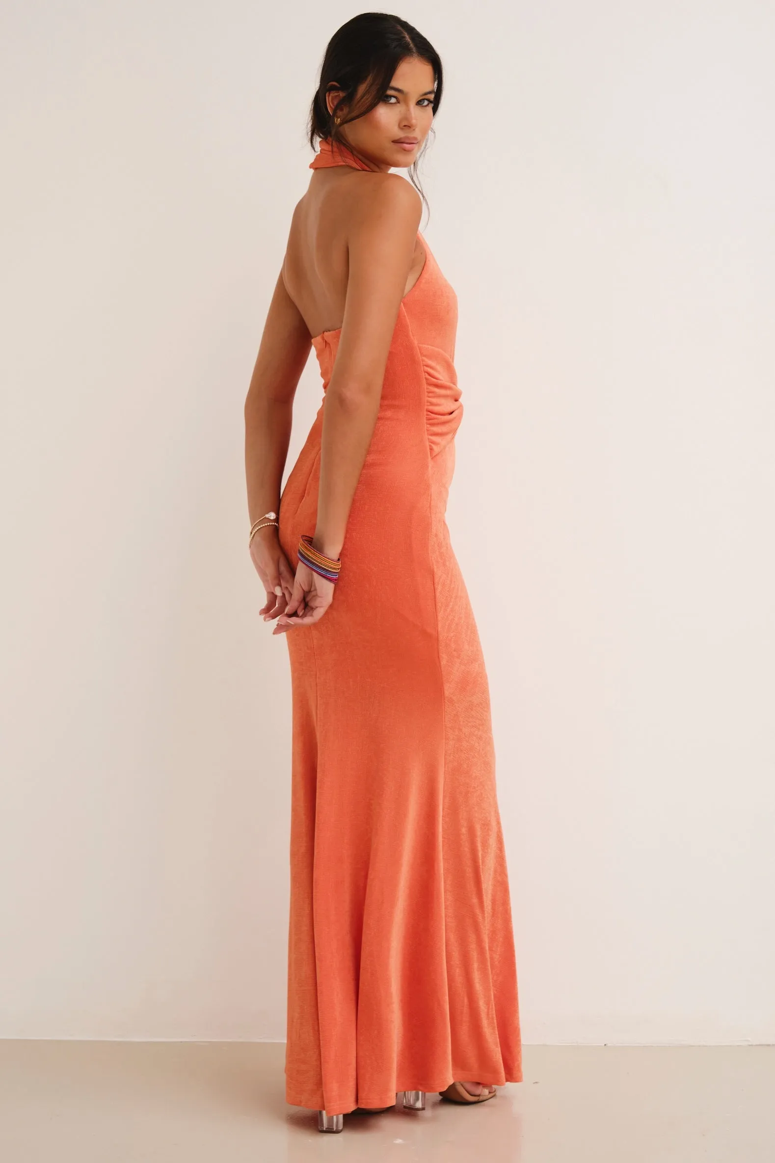 Malibu Maxi Dress Orange