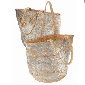 Natural Jute Beach Bags