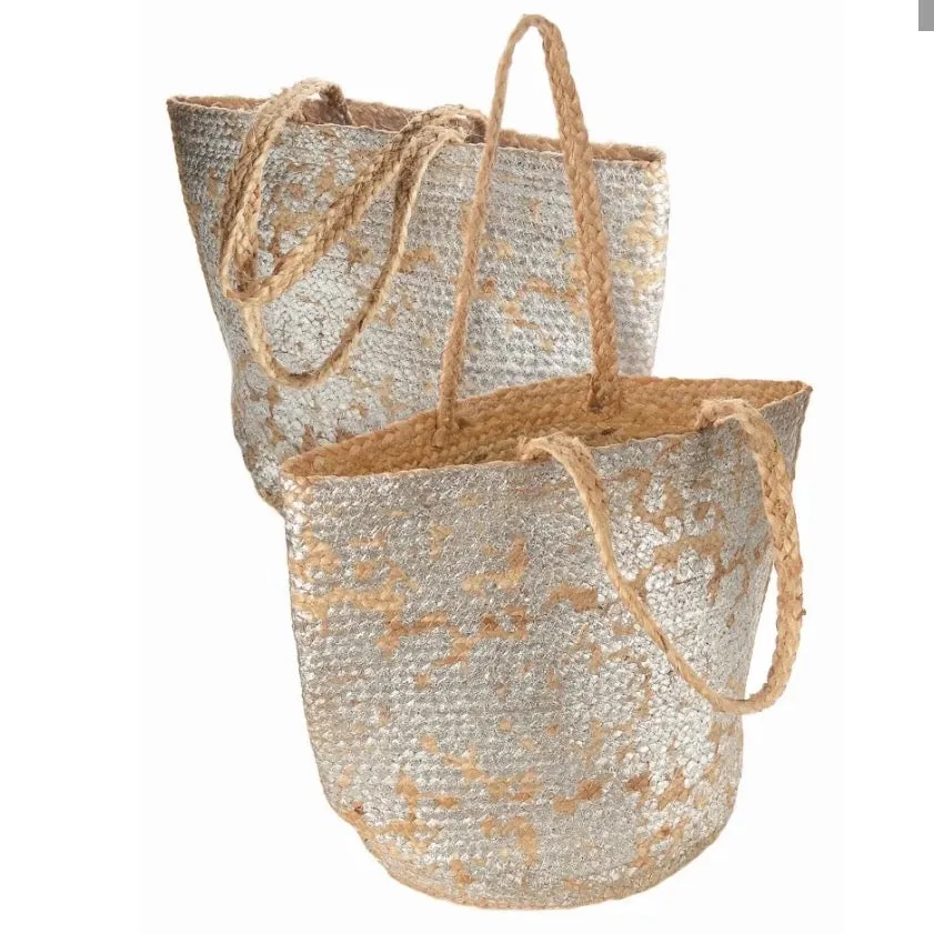 Natural Jute Beach Bags