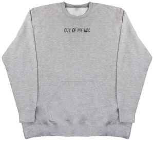Out Of My Way - Huge Oversized Hoodless Hoodie