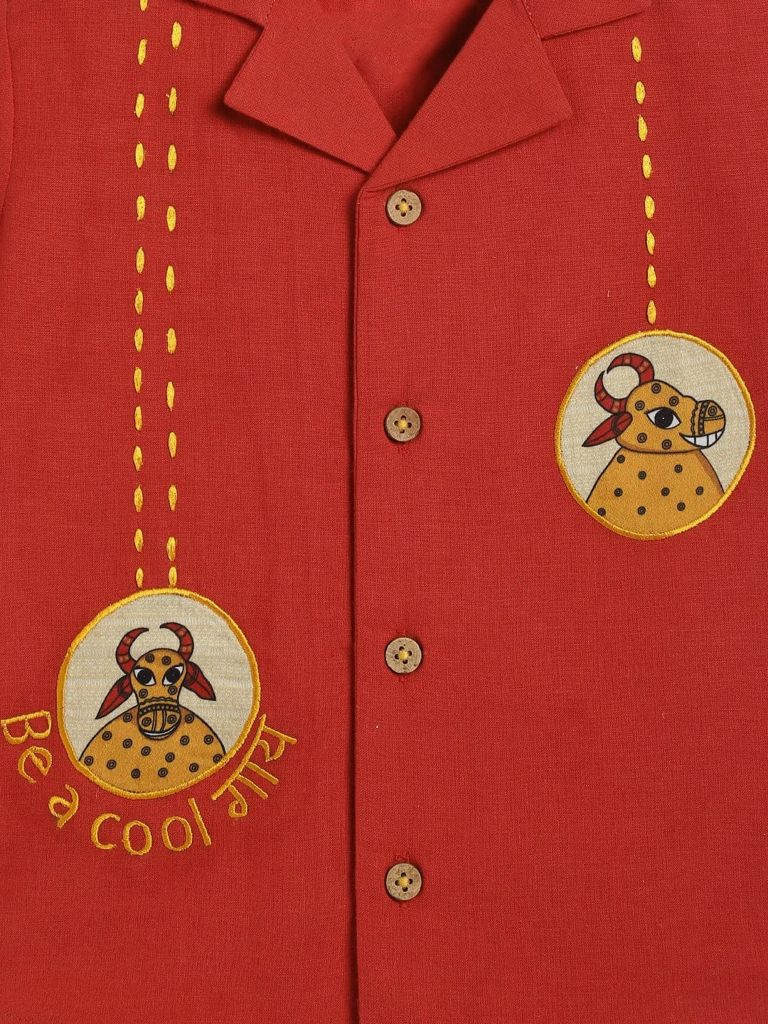 Pre-Order: Unisex Cool Guy Shirt-Maroon