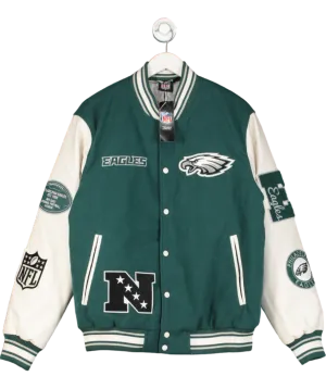 Primark Green X Eagles Team Bomber Jacket UK L