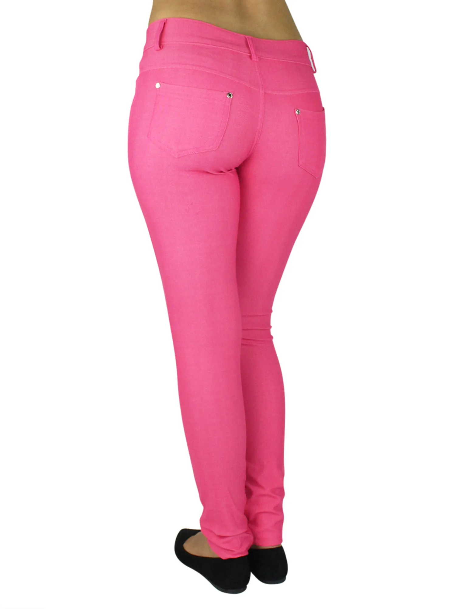 Stretchy 5 Pocket Jean Leggings