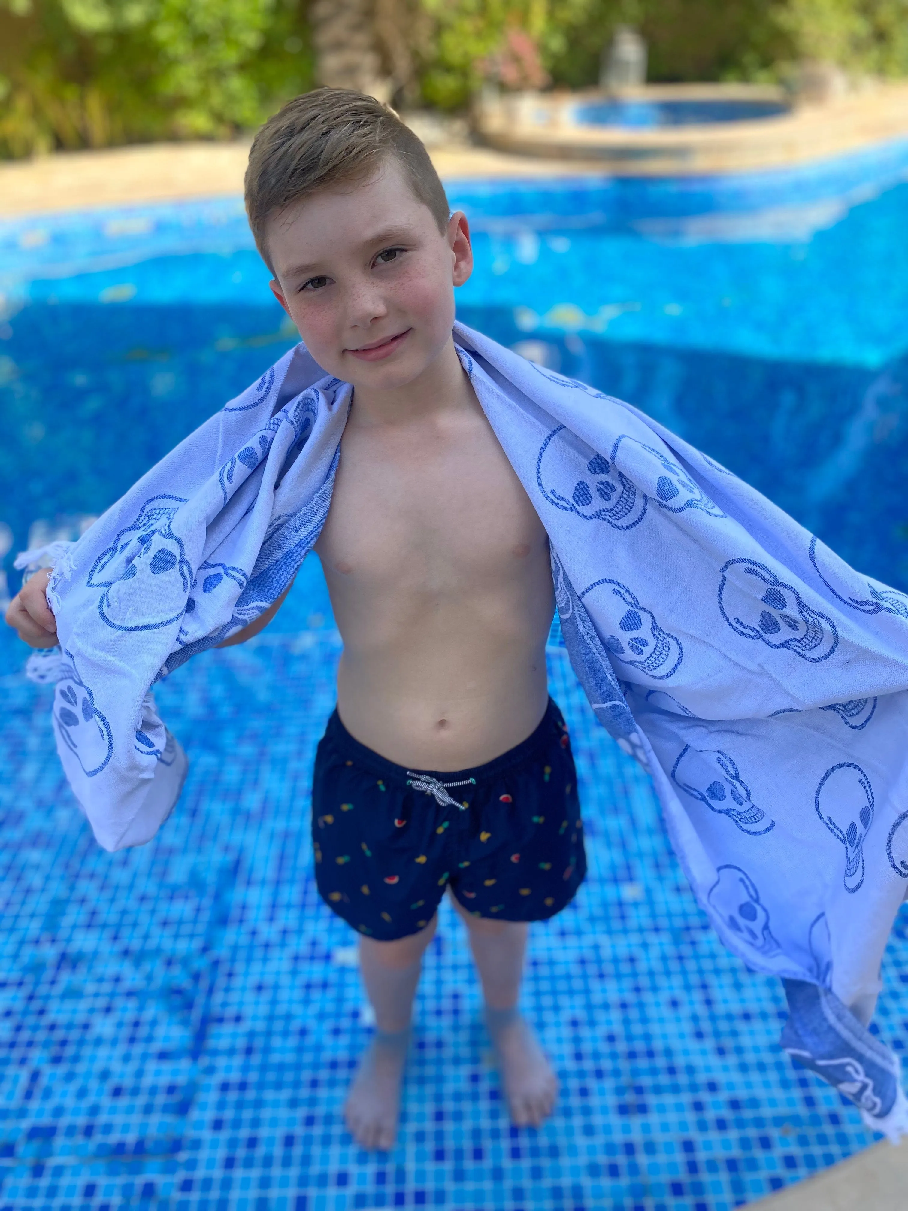 Summer Towels - Ocean Skull Candy