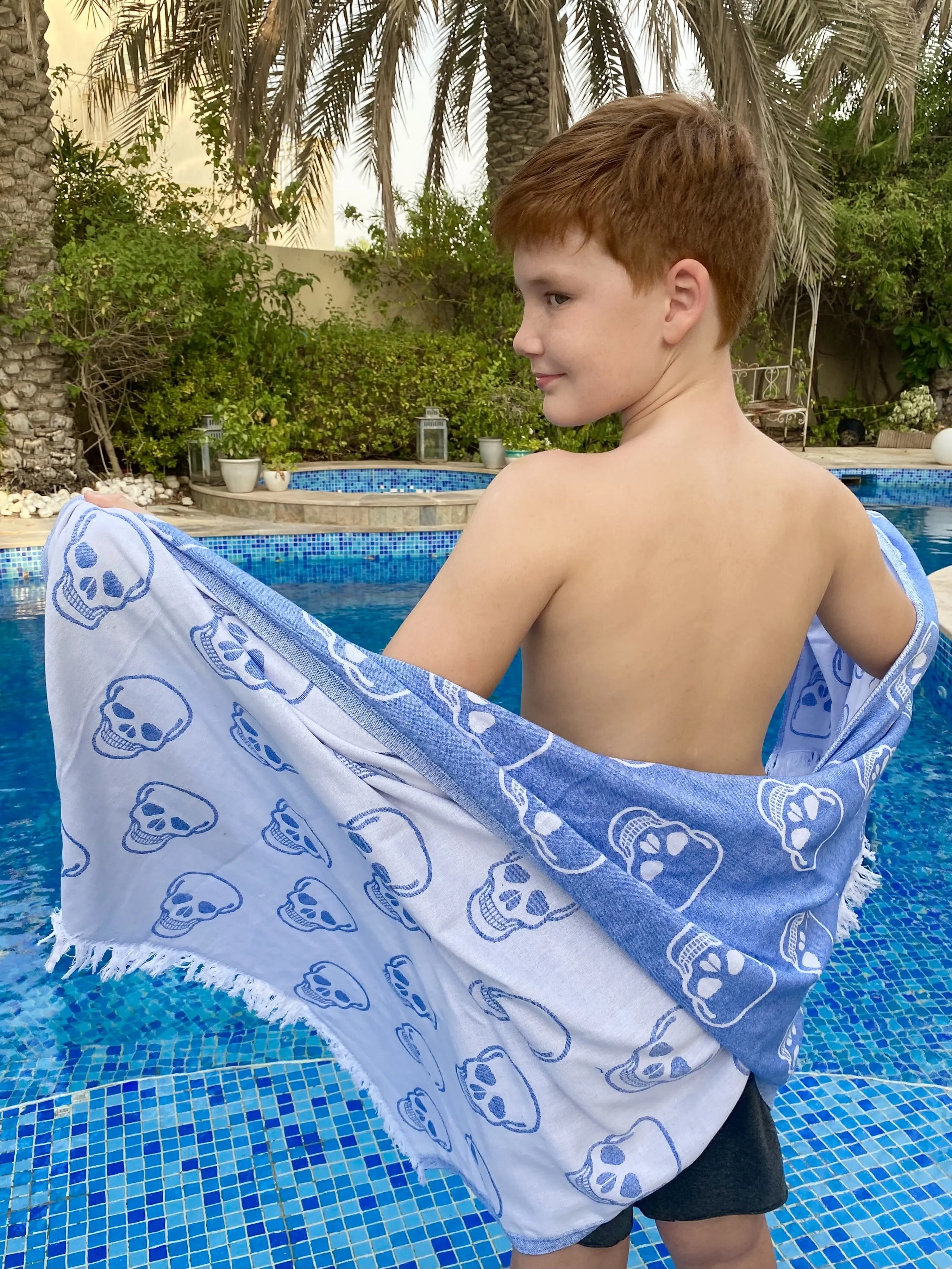 Summer Towels - Ocean Skull Candy
