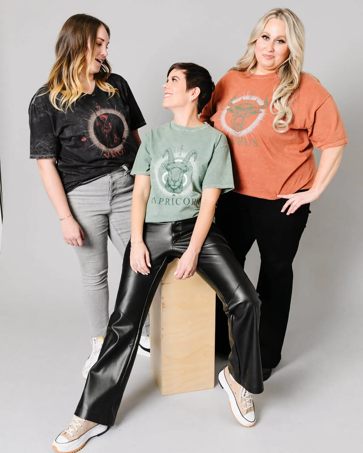 Taurus Zodiac Graphic Crew T-Shirt | S-3XL