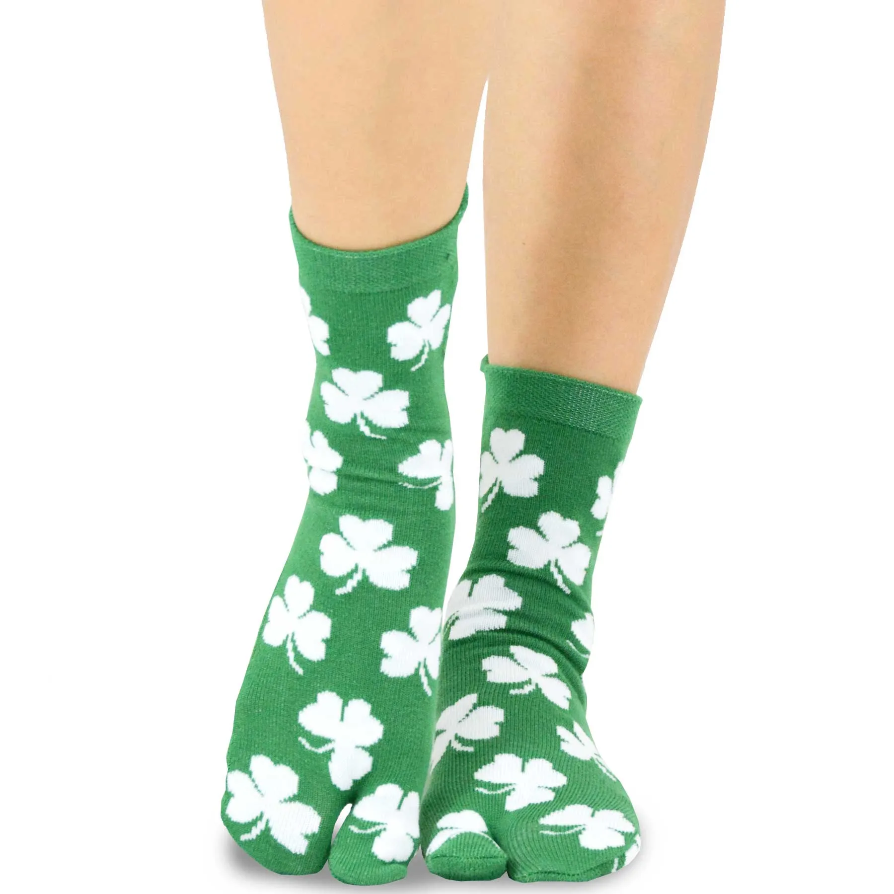 TeeHee Socks Women's St. Patrick's Day Cotton Big Toe Irish 3-Pack (11707)