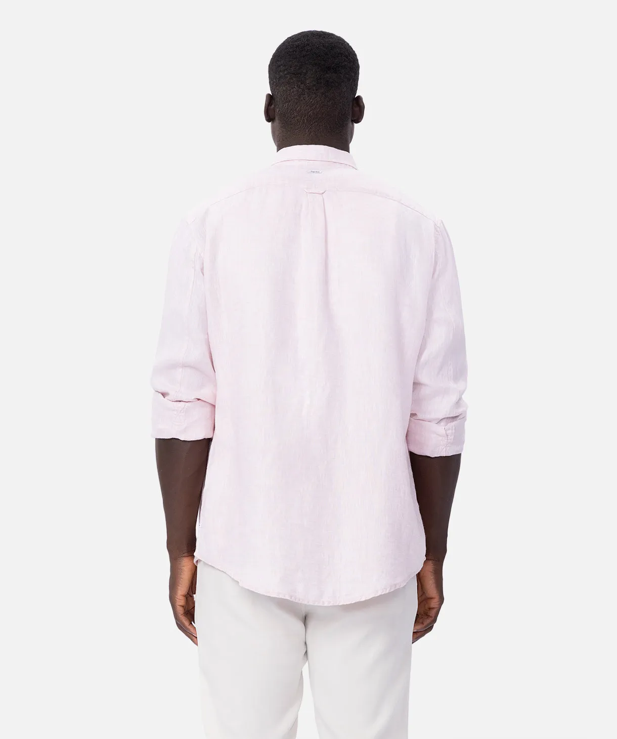 The Trinidad Linen L/s Shirt - YD Rose