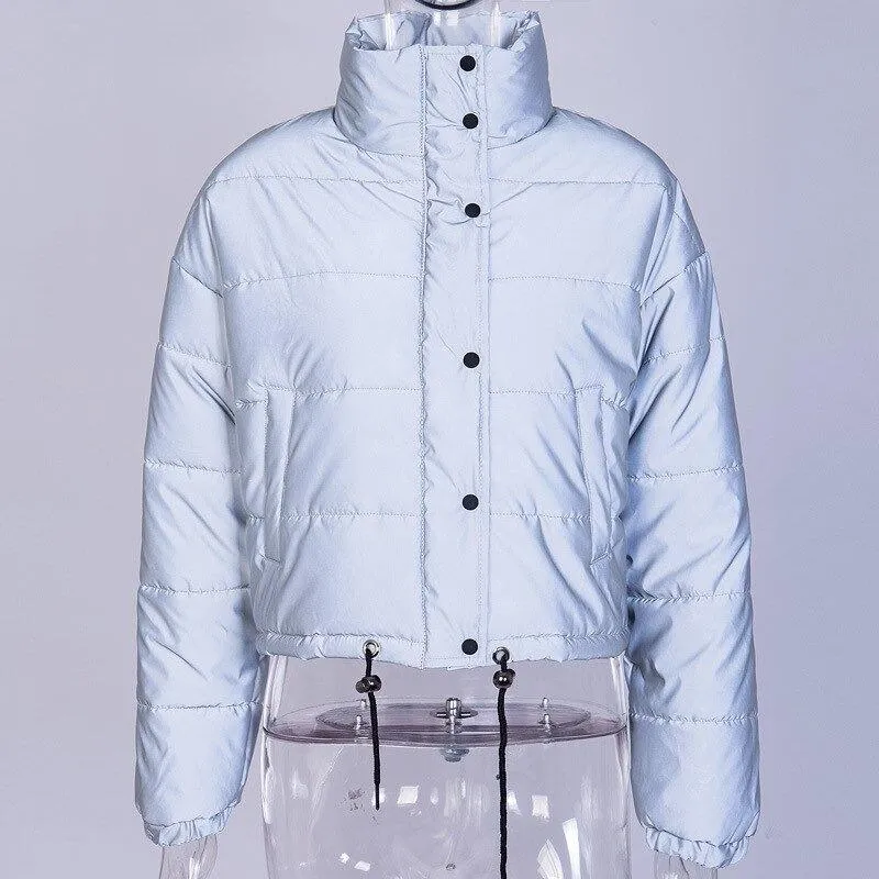 Winter Warm Reflective Puffer Jacket